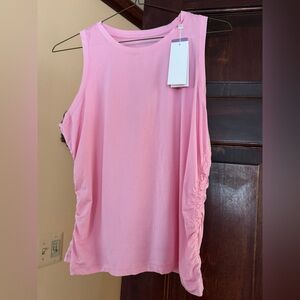 NWT Lilly Pulitzer XL Heston tank top Upf 50+ sleeveless Conch shell Light Pink